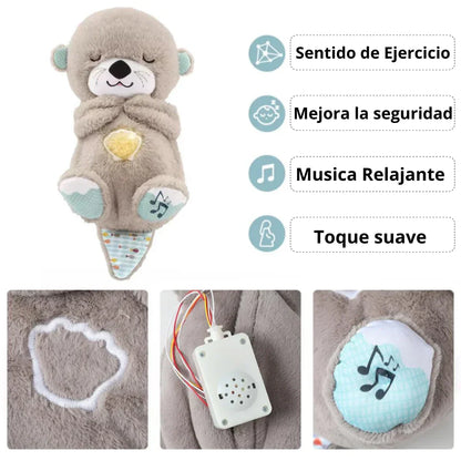 Nutria Calm & Dream -Peluche de Apego Respira bebe