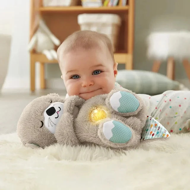 Nutria Calm & Dream -Peluche de Apego Respira bebe